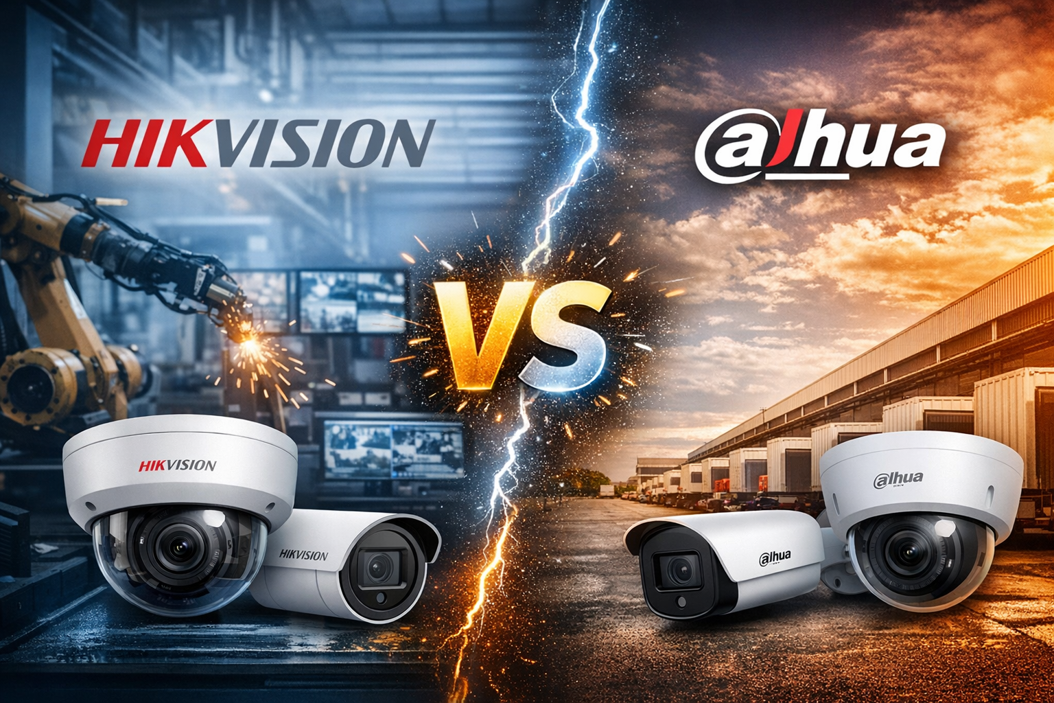 so sánh camera Hikvision và Dahua